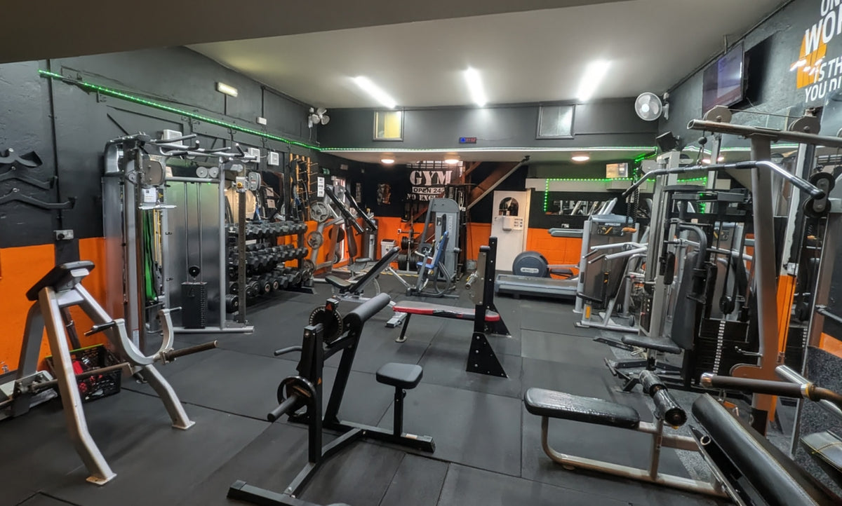 Resistance machines at Phoenix Fitness Harrogate
