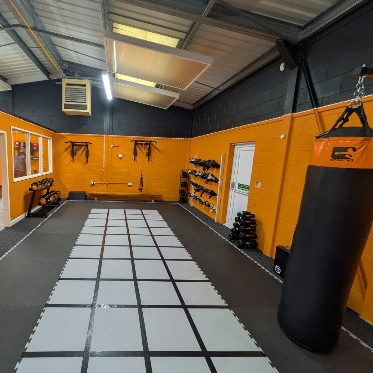 Group training studio at The Phoenix Forge, Settle